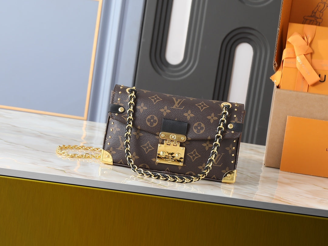 Trunkie East West Monogram Handbag