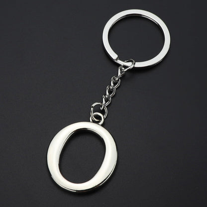 English Alphabet Keychain Keychain Personal Name Letter Pendant