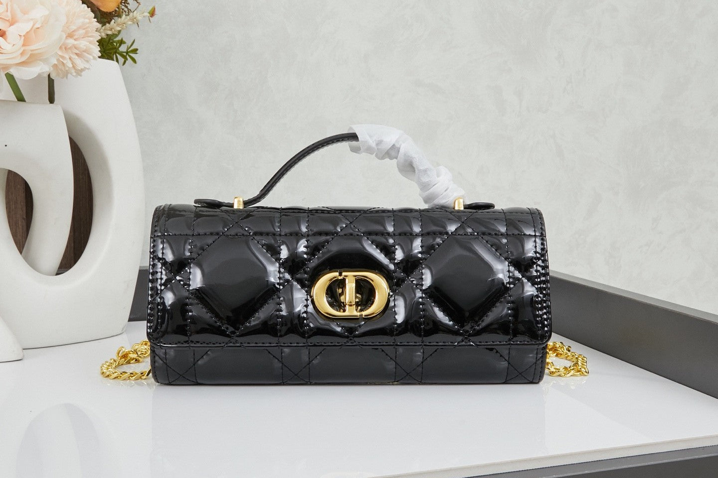 Miss Caro Top Handle Pouch