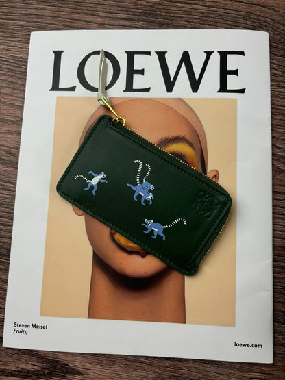 Lemur Animal Card Holder