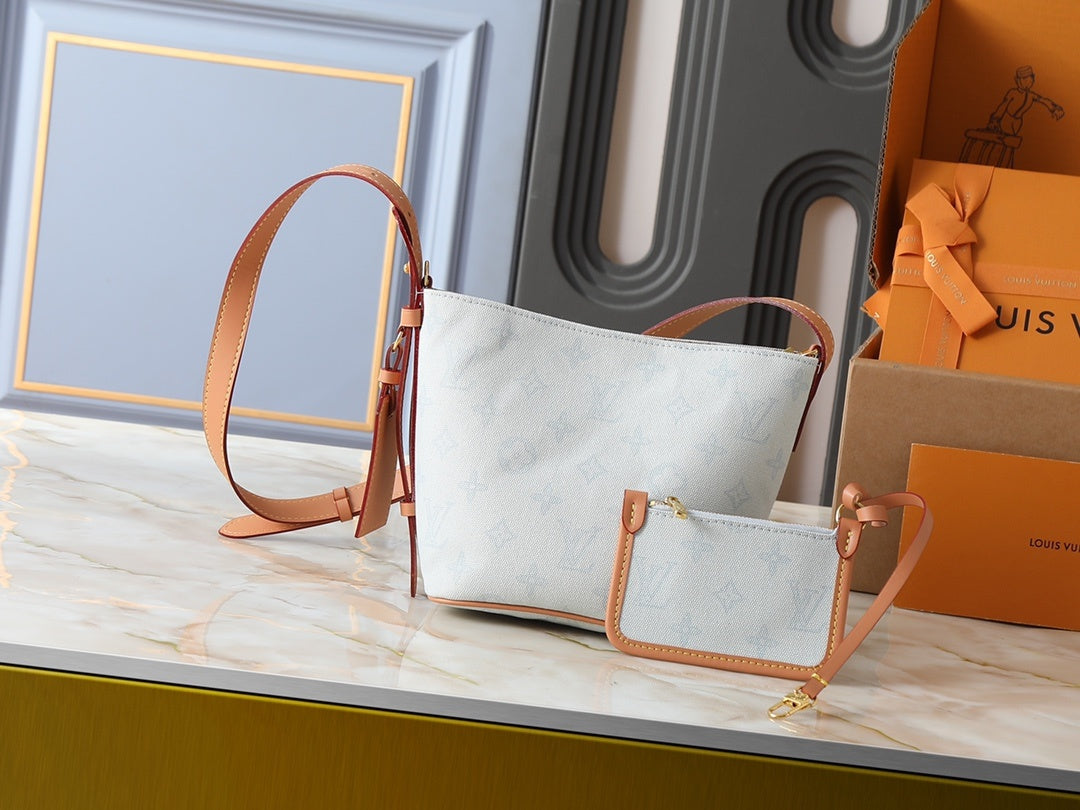 Monogram Canvas Bag & Pouch