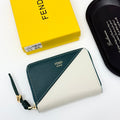 Bicolor Designed Classic Wallet
