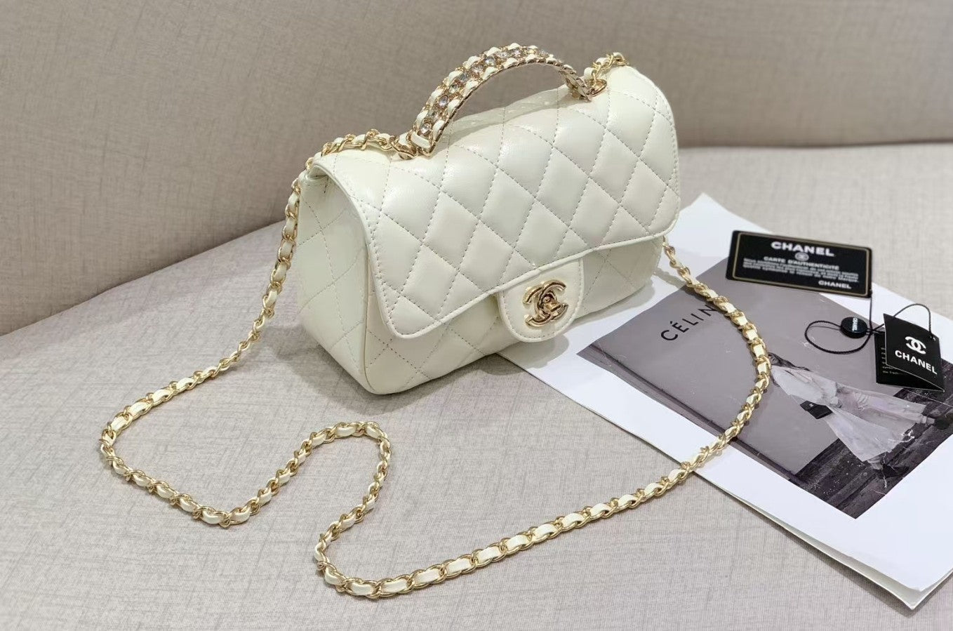 Mini Classic Handbag With Top Handle