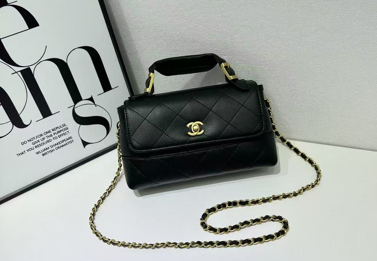 CocoStyle Top Handle Flap Bag