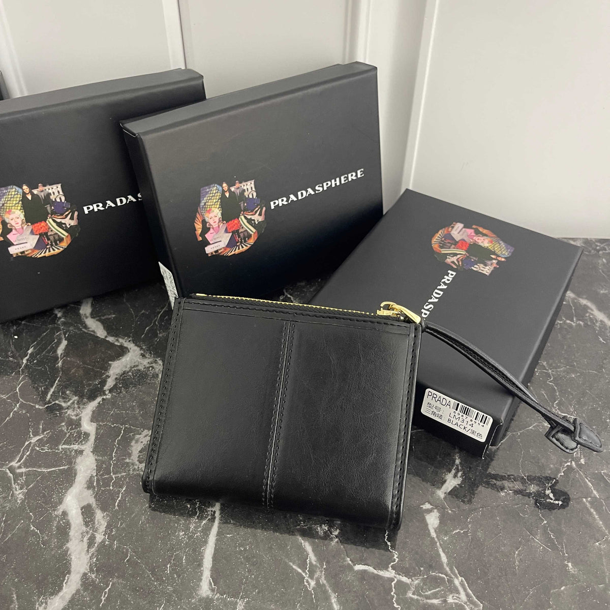 Triangle Logo Small Wallet