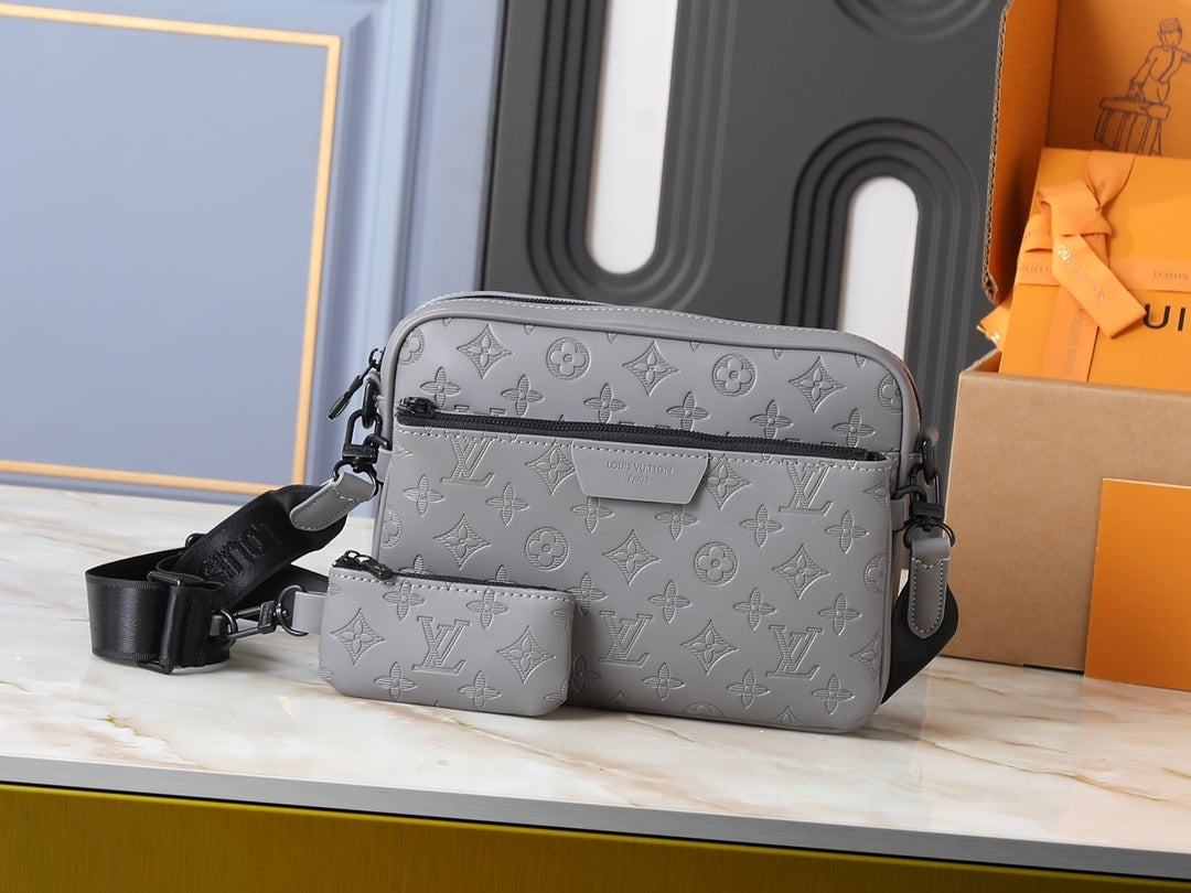 Trio Messenger Monogram Shadow Bag