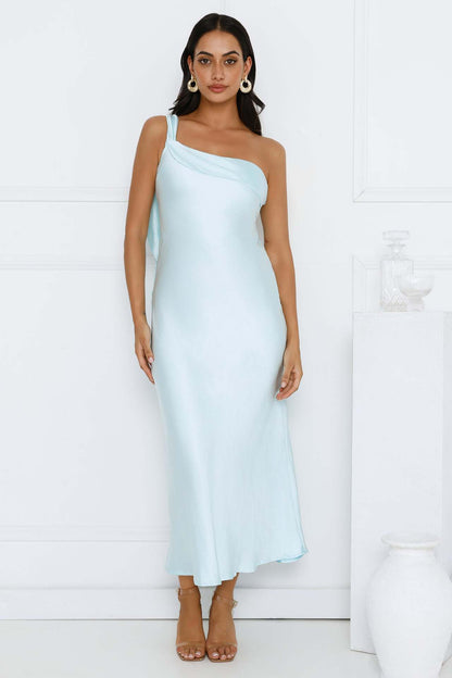 Women's Solid Color Strapless Dress