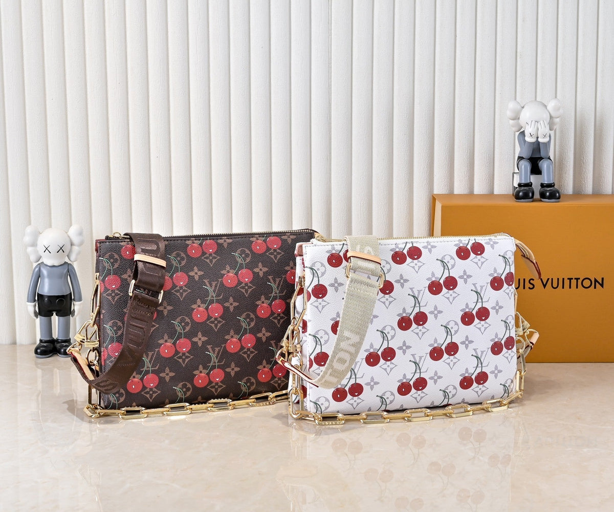 LV x TM Cherry Coussin Purse