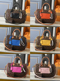 Perforated Monogram Travel Boston Bag with Matching Wallet