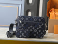 Monogram Multi-Pocket Messenger Bag with Coin Pouch