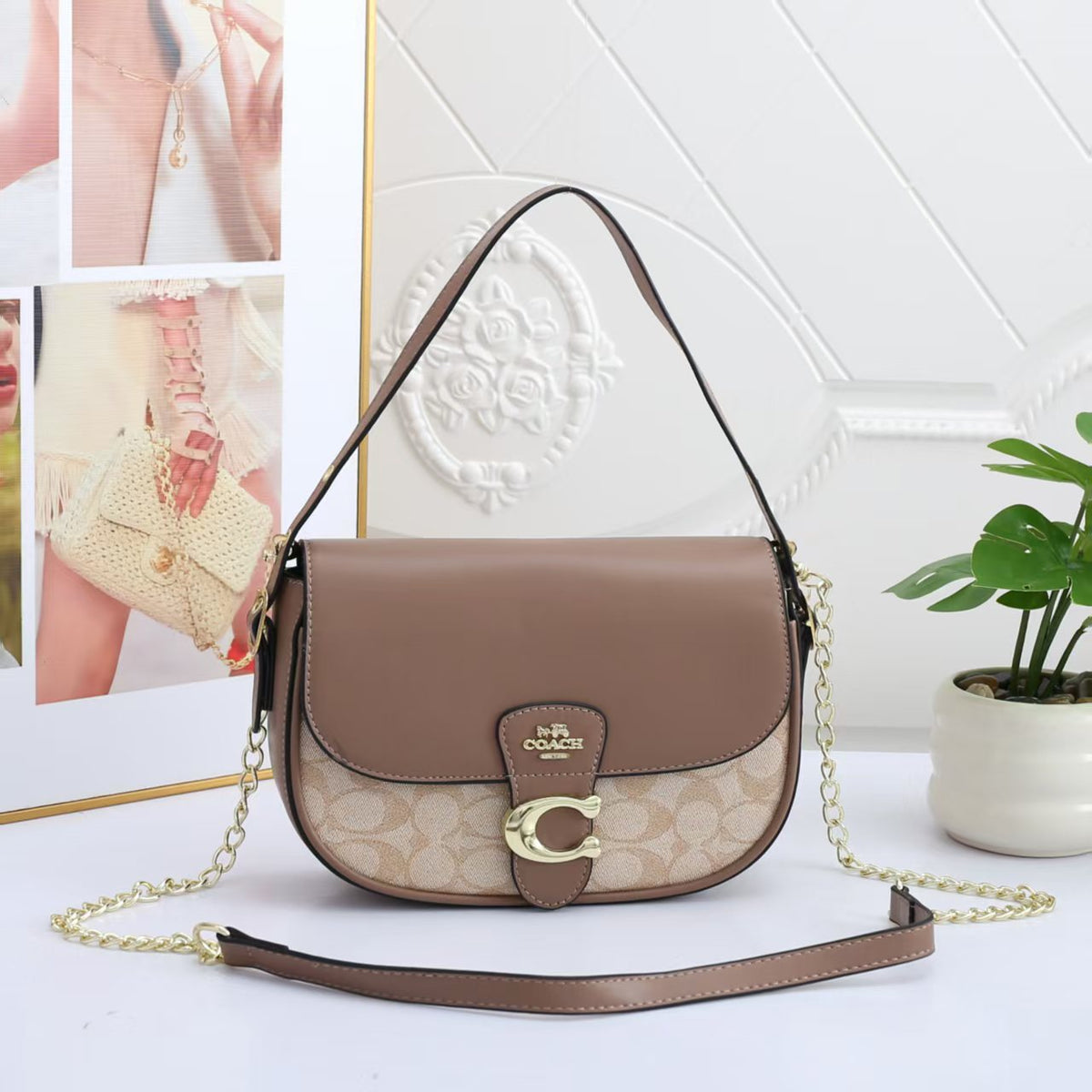 Saddle Crossbody Bag