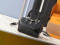 Patent Leather Boston Bag