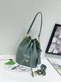 P Canva Bucket Bag