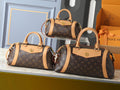 Monogram Boston Satchel Bag