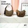 Premium Crescent Shoulder Bag with Chain Strap