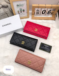 Quilted Long Wallet