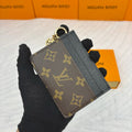 Charms Card Holder Monogram Canvas