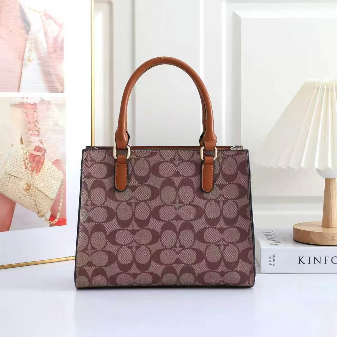 C Monogram Pattern Handbag