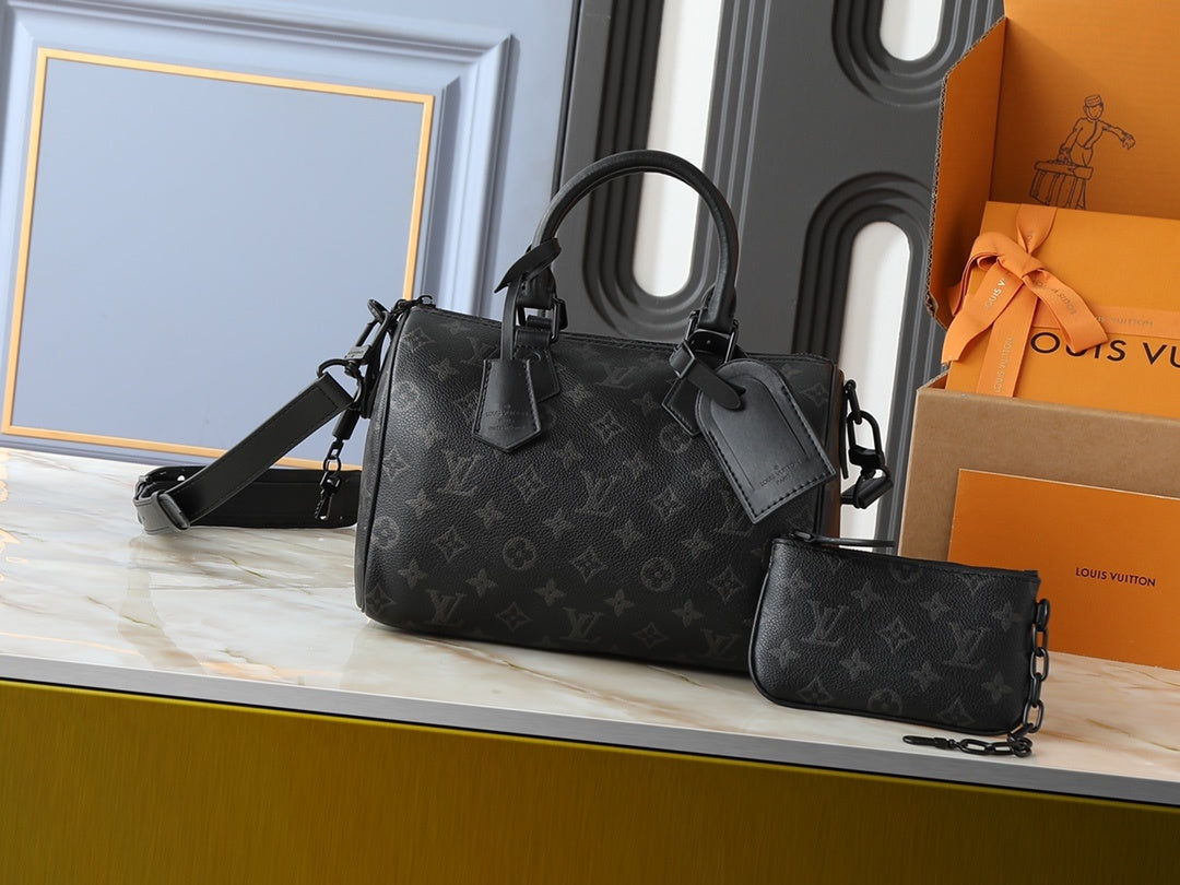 Speedy P9 Bandoulière 30 Handbag & Pouch