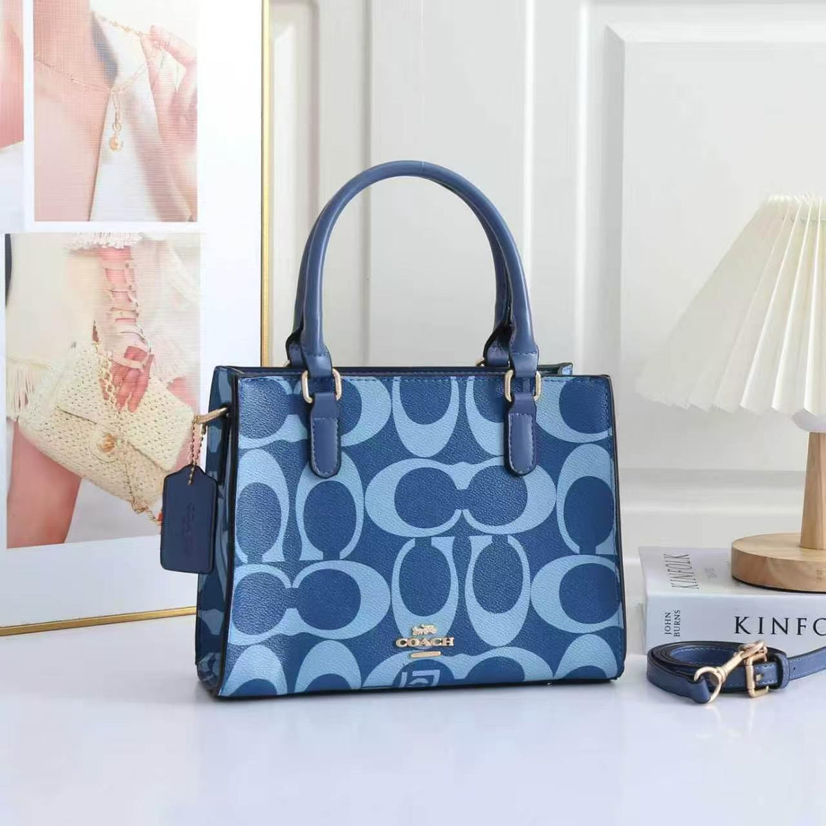 C Monogram Pattern Handbag