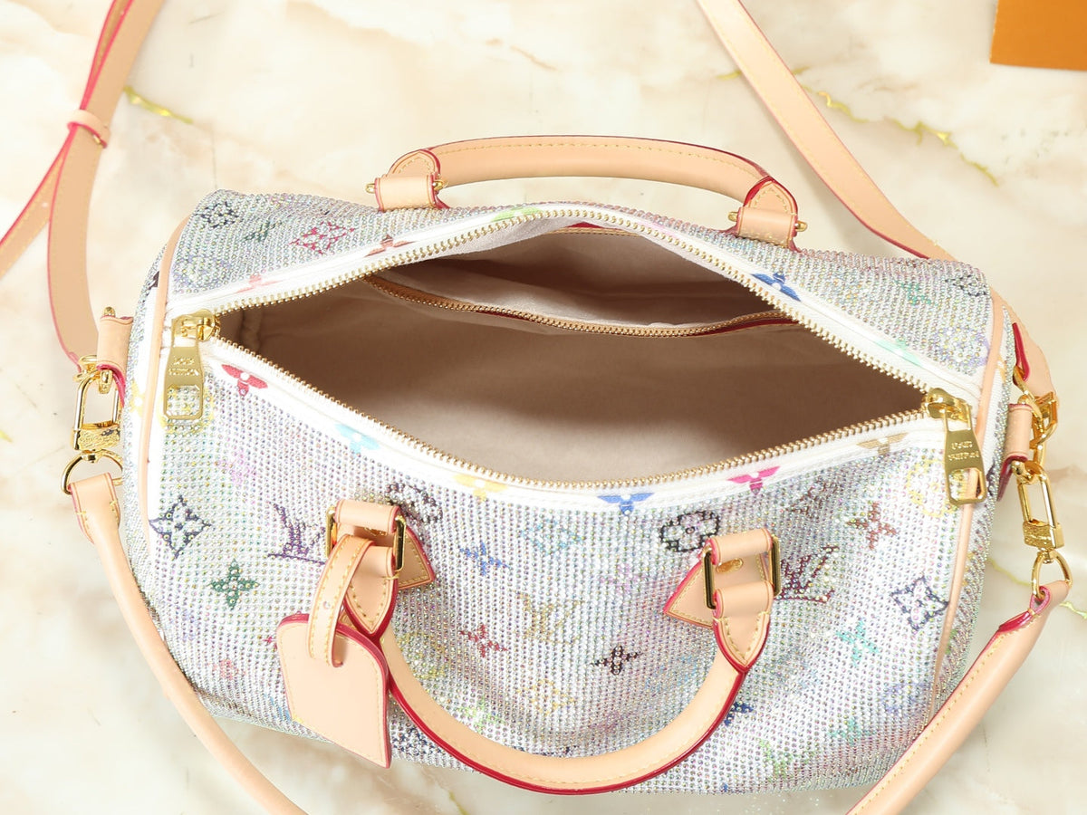 Crystal Monogram Travel Duffel Bag