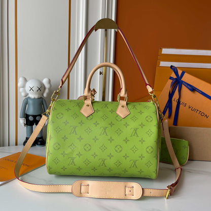 Monogram Boston Bag with Coin Pouch