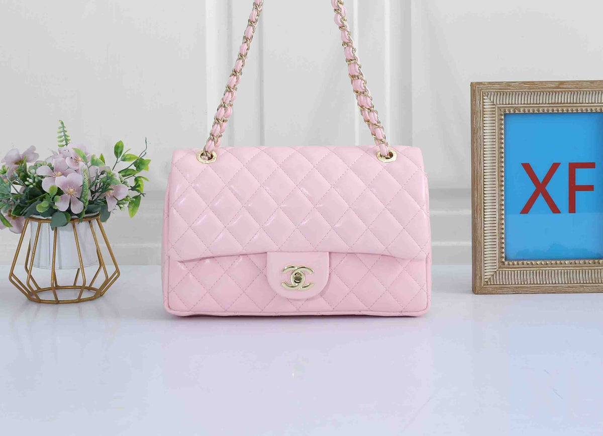 Classic Leather Flap Shoulder Bag