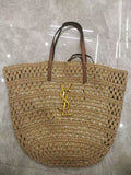 Raffia Crochet Tote Bag