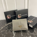 Small Soft Triangle Logo Wallet