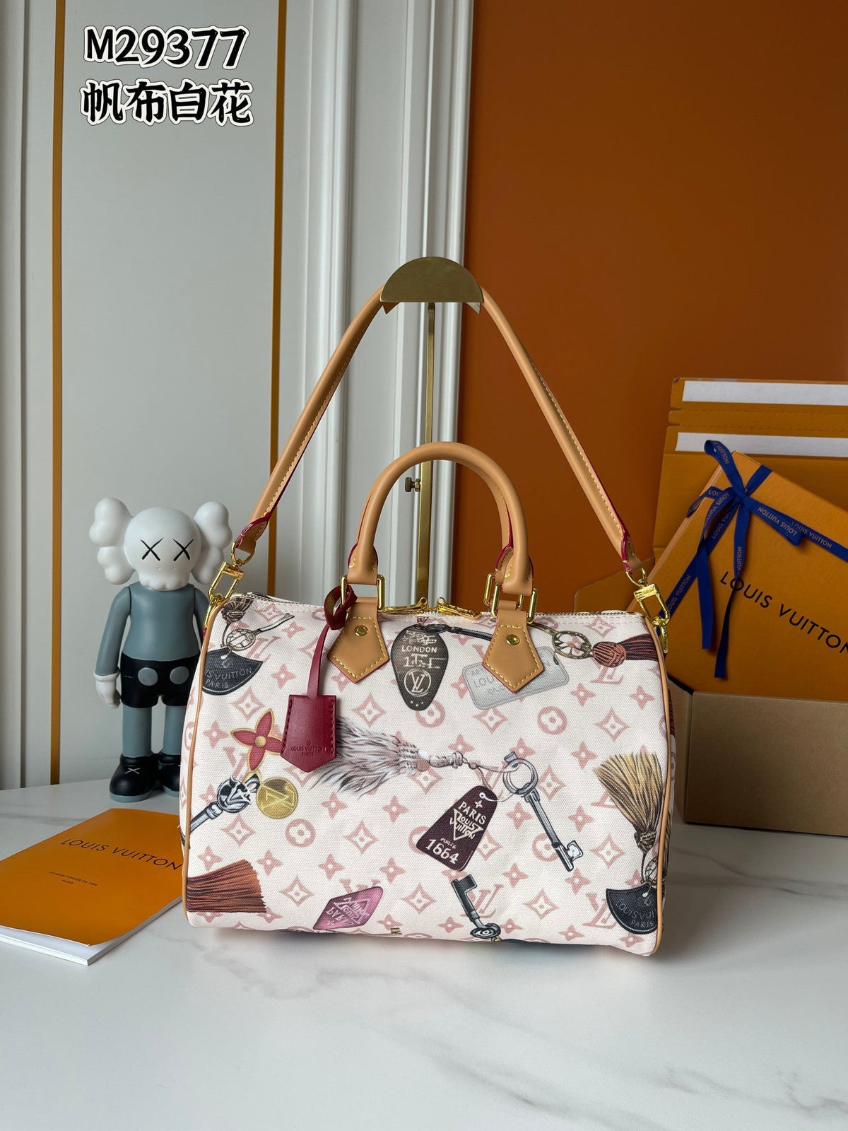 Travel Print Boston Duffel Bag