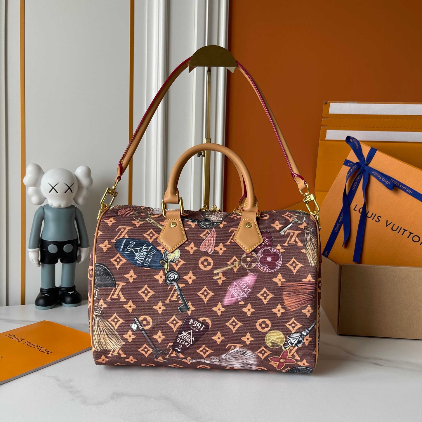 Travel Print Boston Duffel Bag