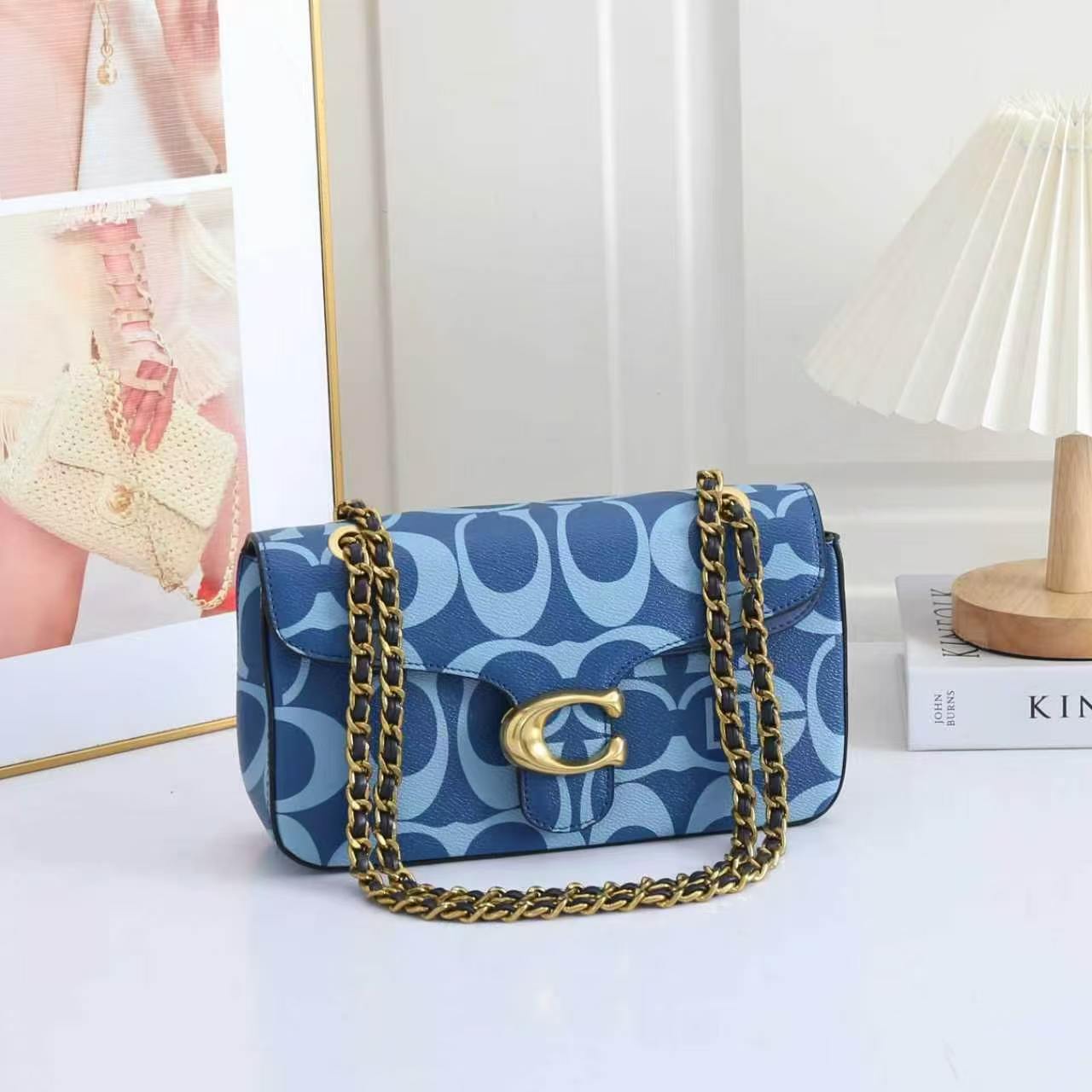 Signature Monogram Shoulder Bag