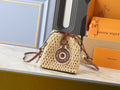 Raffia Noe Purse