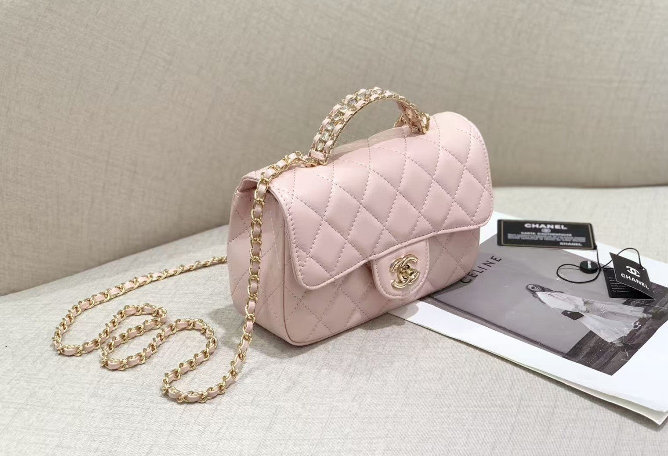Mini Classic Handbag With Top Handle