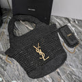 Icare Maxi Raffia Handbag