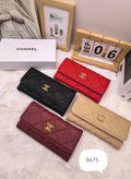 Classic Quilted Long Wallet