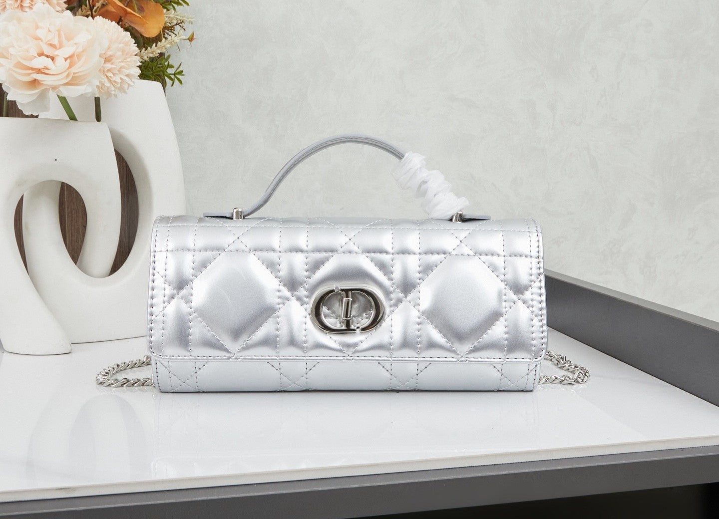 Miss Caro Top Handle Pouch