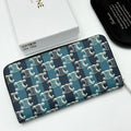Bi-fold Wallet IN Striped Triomphe Canvas Wallet