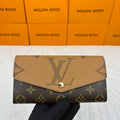 Sarah Wallet Monogram Canvas