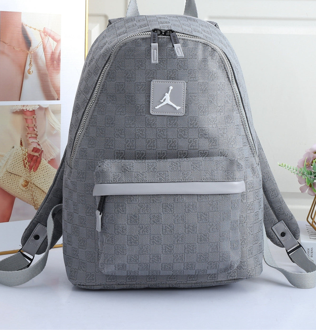 J Monogram Backpack