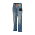 LV Monogram Patch Jeans