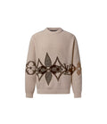 Graphic Knitted Crewneck - For Men LV
