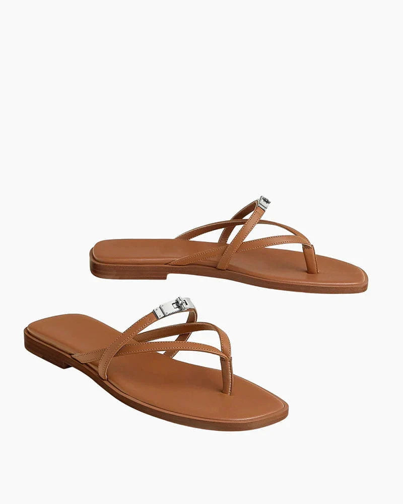 Leather Flip-Flops